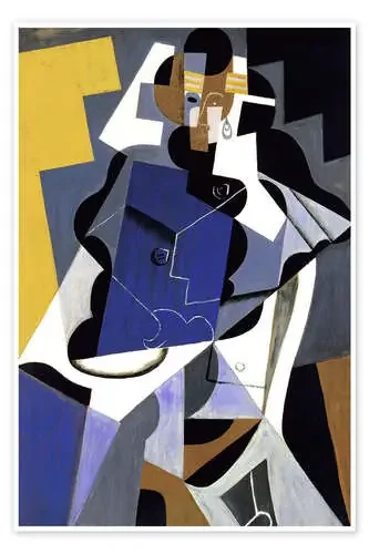 Mujer sentada de Juan Gris Master Collection