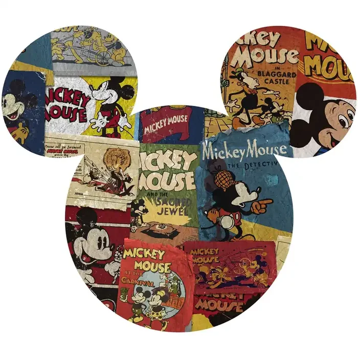 mural decorativo autoadhesivo Mickey Mouse multi color de Disney – 612714