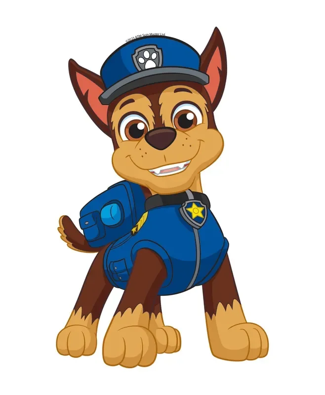 mural decorativo autoadhesivo PAW Patrol azul y beige de Sanders & Sanders – 601417