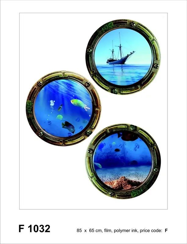 mural decorativo autoadhesivo vista al mar azul de Sanders & Sanders – 600267