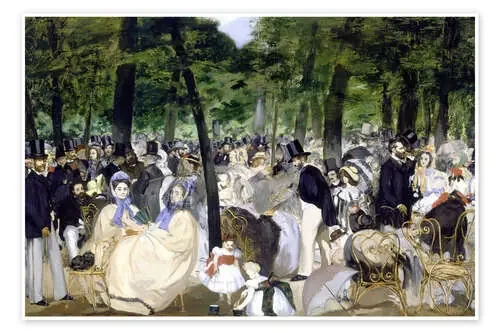 Music in the Tuileries de Édouard Manet ARTOTHEK