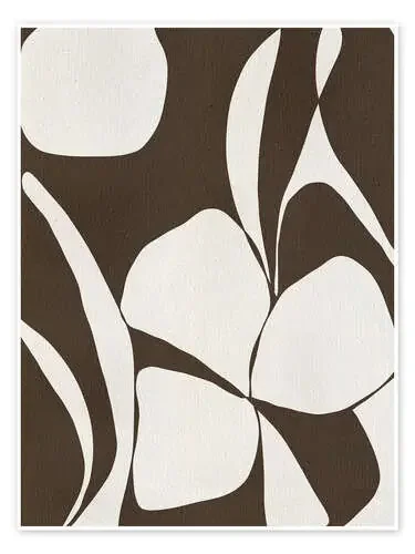 Muted Petals I de Shatha Dafai