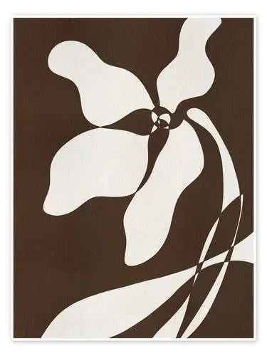 Muted Petals V de Shatha Dafai