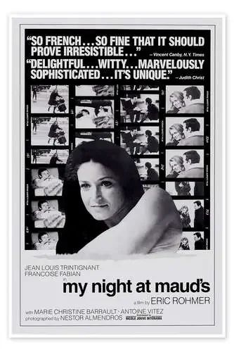 MY NIGHT AT MAUD‘S, (MA NUIT CHEZ MAUD), Francoise Fabian Everett Collection