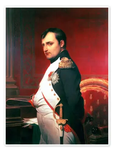 Napoleon en su gabinete de Hippolyte Delaroche Bridgeman Images