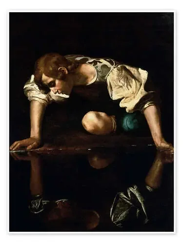 Narciso de Michelangelo Merisi (Caravaggio) Master Collection