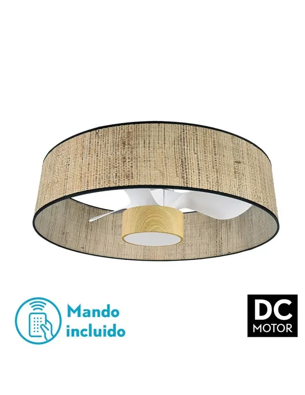 Natasha Fabrilamp Ventilador Blanco Haya