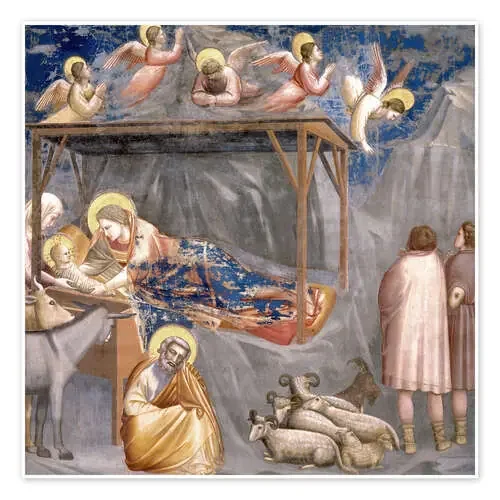 Nativity, Birth of Jesus de Giotto di Bondone akg-images
