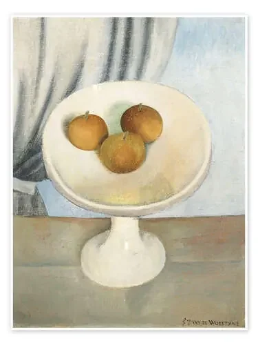 Naturaleza muerta con frutero de Gustave van de Woestyne Master Collection