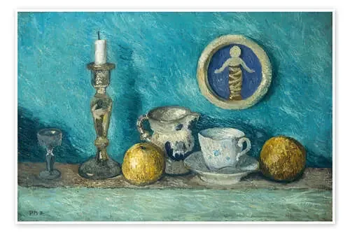 Naturaleza muerta con Robbia Putto de Paula Modersohn-Becker Master Collection