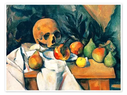 Nature morte au crane de Paul Cézanne akg-images