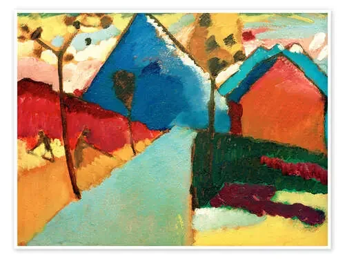 Nature Study, Murnau I de Wassily Kandinsky akg-images
