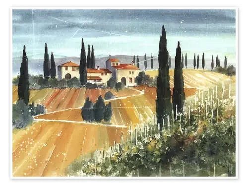 Near Lucca II de Franz Heigl Advocate Art