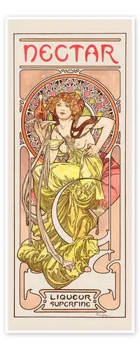Nectar Liqueur de Alfons Mucha Master Collection