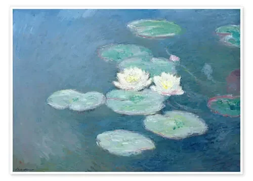 Nenúfares, atardecer de Claude Monet Bridgeman Images