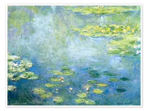 Nenúfares en el estanque I de Claude Monet Master Collection