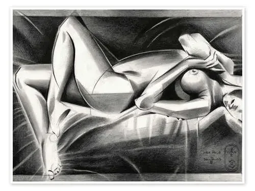Neo Deco, Female Nude 1x