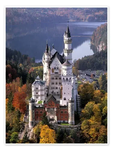 Neuschwanstein con el Alpsee de Ric Ergenbright Danita Delimont