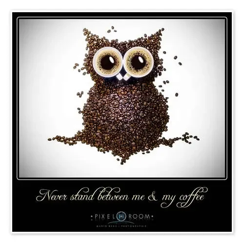 never stand between ma & my coffee de Mario Benz
