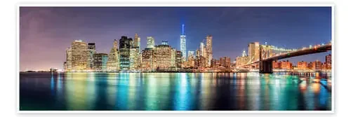 New York City Skyline, panoramic view de Sascha Kilmer