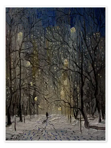 New York‘s Central Park in Winter de Justyna Kopania