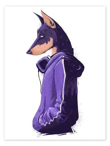 Night doberman de Nikita Korenkov