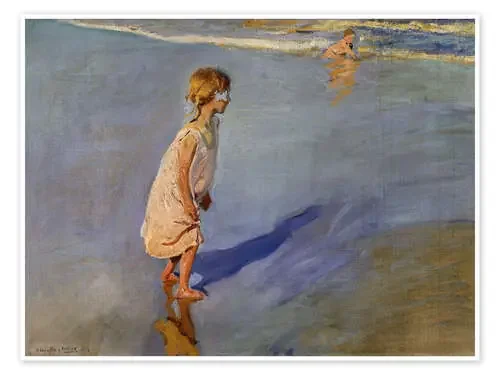 Niña con lazo azul, 1908 de Joaquín Sorolla y Bastida akg-images