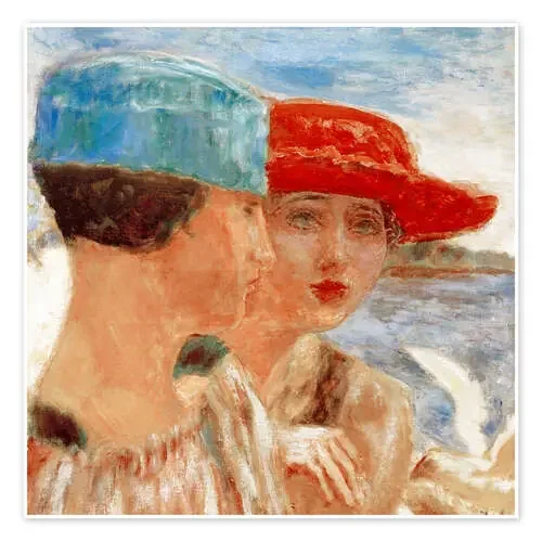 Niña con una gaviota de Pierre Bonnard akg-images
