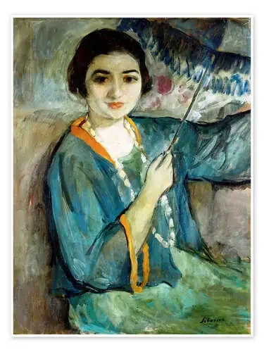 Nono with Umbrella de Henri Lebasque Bridgeman Images