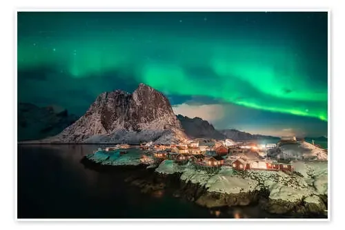 Northern Lights over Lofoten de Christian Möhrle