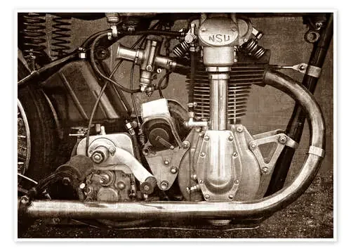 NSU Bullus SSR 350 engine de Gabi Siebenhühner
