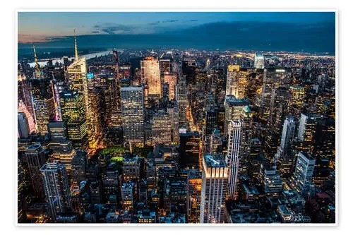 Nueva York – mar de luces de Hannes Cmarits
