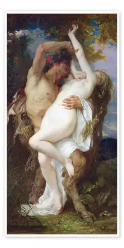 Nymph Abducted by a Faun de Alexandre Cabanel Bridgeman Images