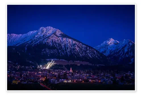 Oberstdorf City Lights de Andreas Kossmann