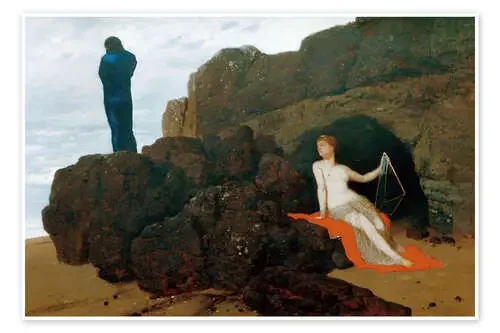 Odiseo y Calipso de Arnold Böcklin akg-images