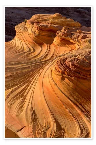 Ola en el paisaje de roca bermellón de Chuck Haney Danita Delimont