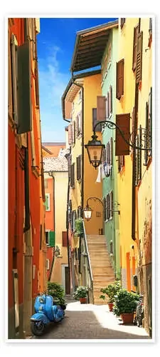 Old Town Alley Riva del Garda de Monika Jüngling