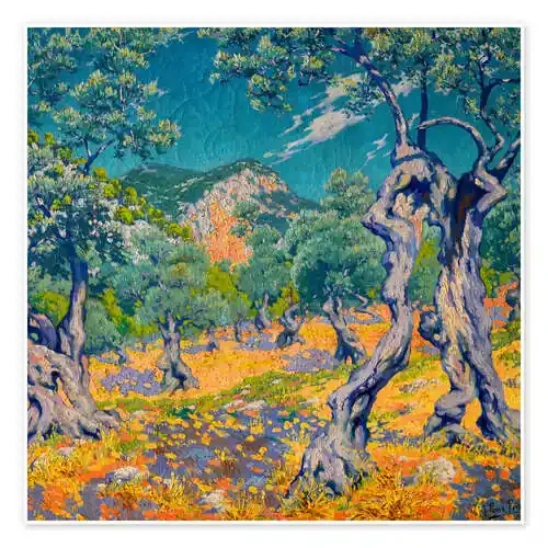 Olive grove – Josep Pons wife akg-images