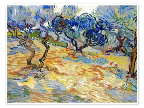 Olivos II de Vincent van Gogh Master Collection