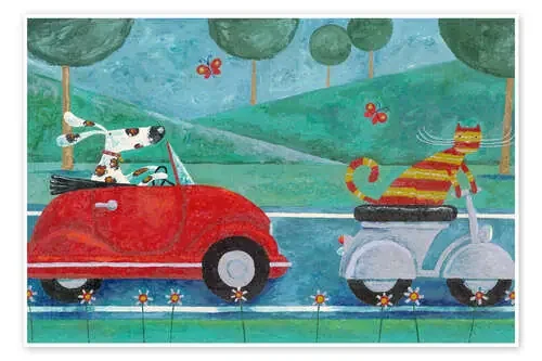 On The Road With Duke & Sweetpea de Peter Adderley MGL Licensing