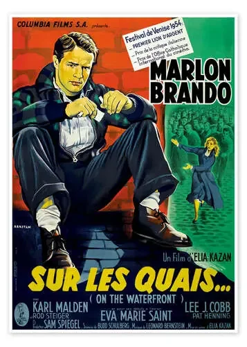 ON THE WATERFRONT, (SUR LES QUAIS), Marlon Brando Everett Collection