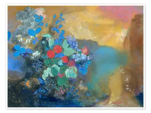 Ophelia among the Flowers de Odilon Redon Master Collection