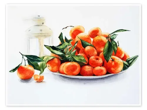 Orange&candle de Maria Mishkareva