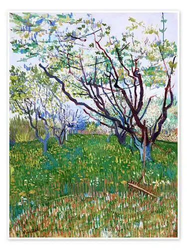 Orchard in Bloom de Vincent van Gogh Master Collection