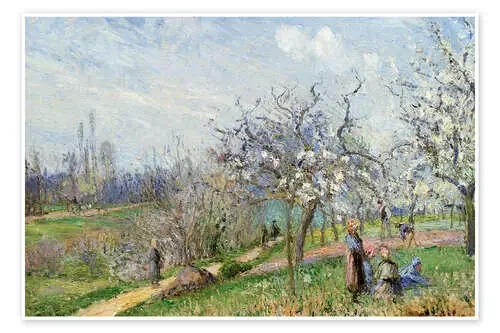 Orchard in Blossom de Camille Pissarro akg-images