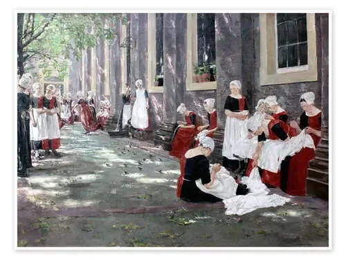 Orphanage in Amsterdam de Max Liebermann Master Collection