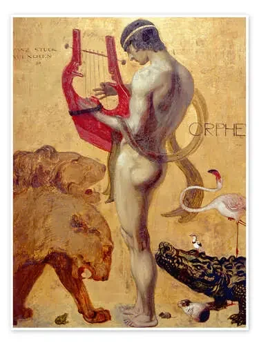 Orpheus de Franz von Stuck Master Collection