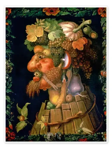 Otoño de Giuseppe Arcimboldo Bridgeman Images
