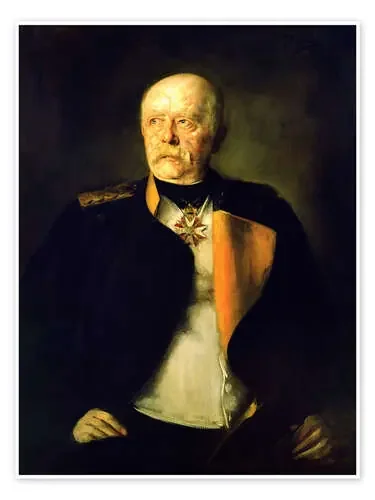 Otto von Bismarck, 1890 de Franz von Lenbach Bridgeman Images