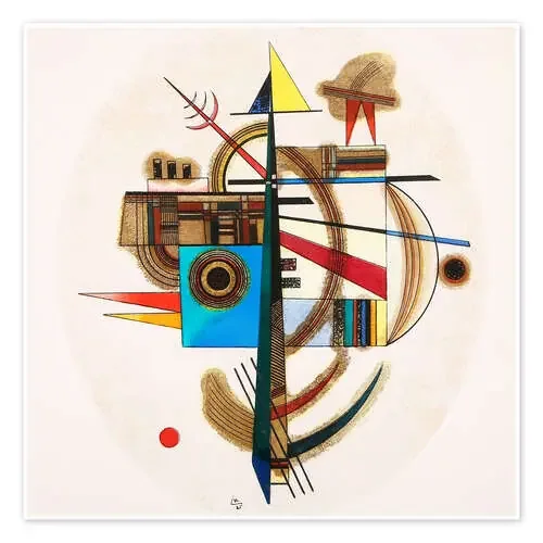 OVAL N ° 2 de Wassily Kandinsky Master Collection